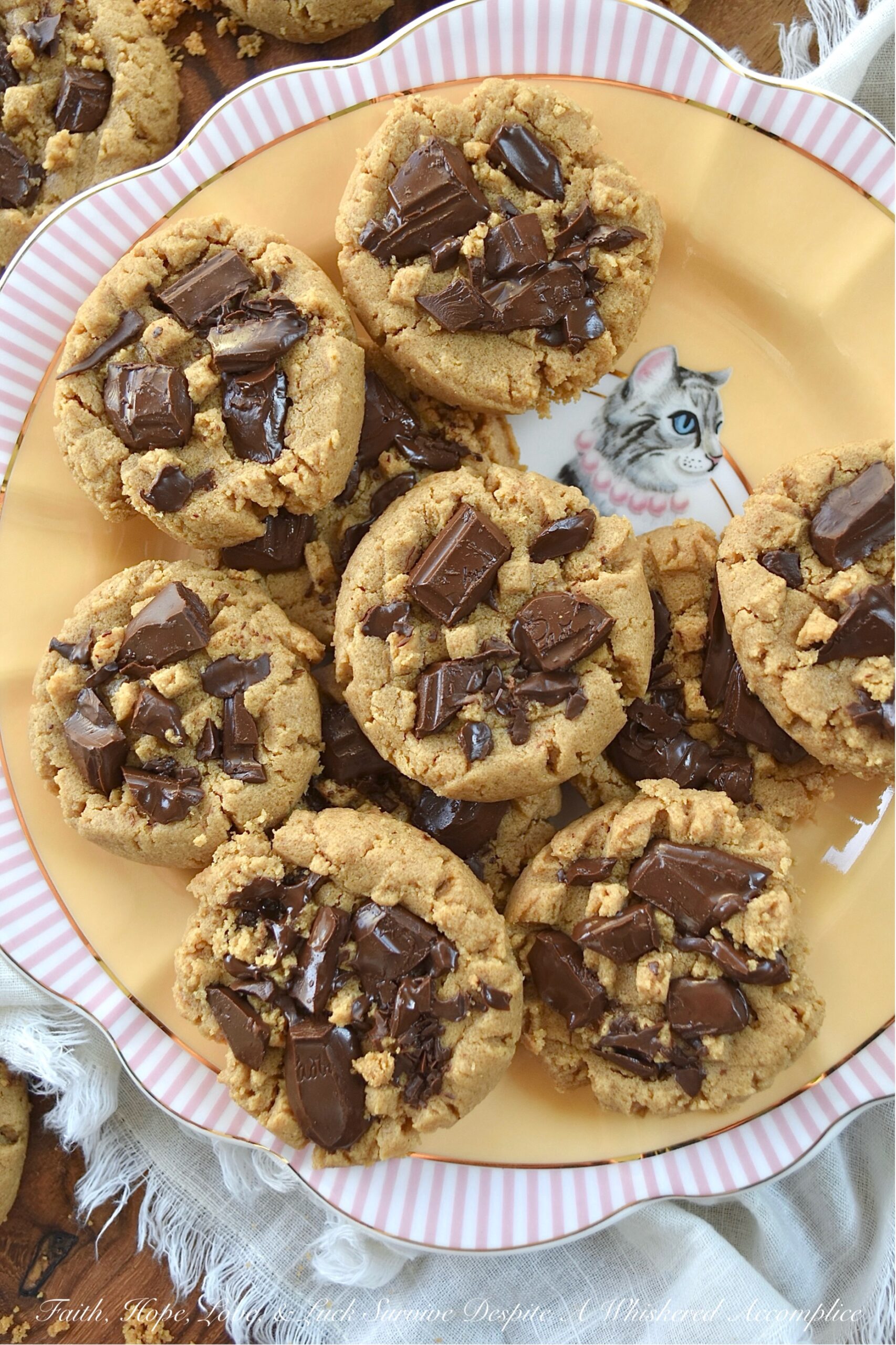 Classic Peanut Butter Cookies (Eggless Recipe)