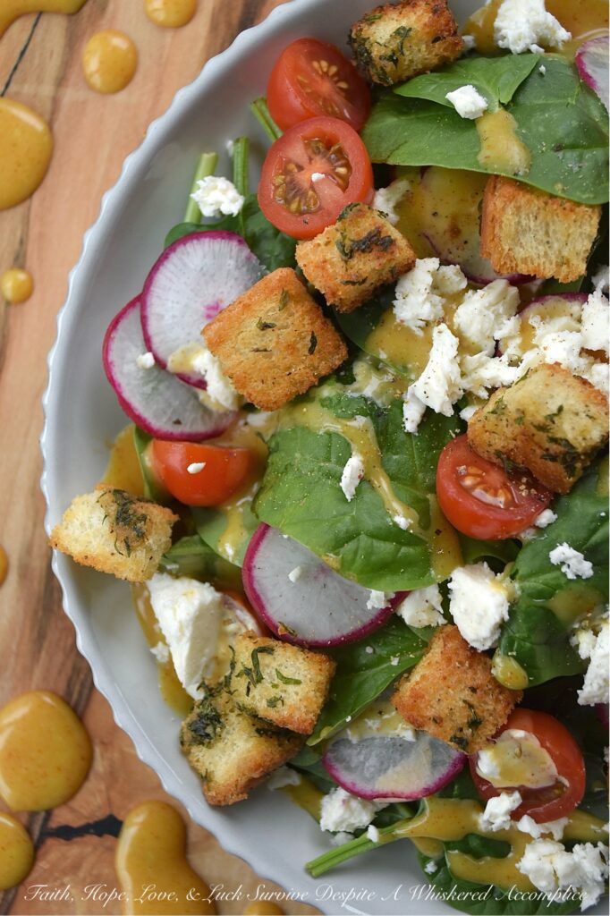 Spicy Colman's English Honey Mustard Dressing - Get ready to spice up your salads with this amazing honey mustard dressing. This recipe takes traditional honey mustard dressing and infuses it with the bold, unmistakable spicy heat of Colman's Original English Mustard, creating a versatile condiment that also doubles as a fantastic dip for pretzels, chicken tenders, and so much more. Prepare to fall in love with this creamy four-ingredient salad dressing that perfectly balances sweetness, spice, and a bit of tang.