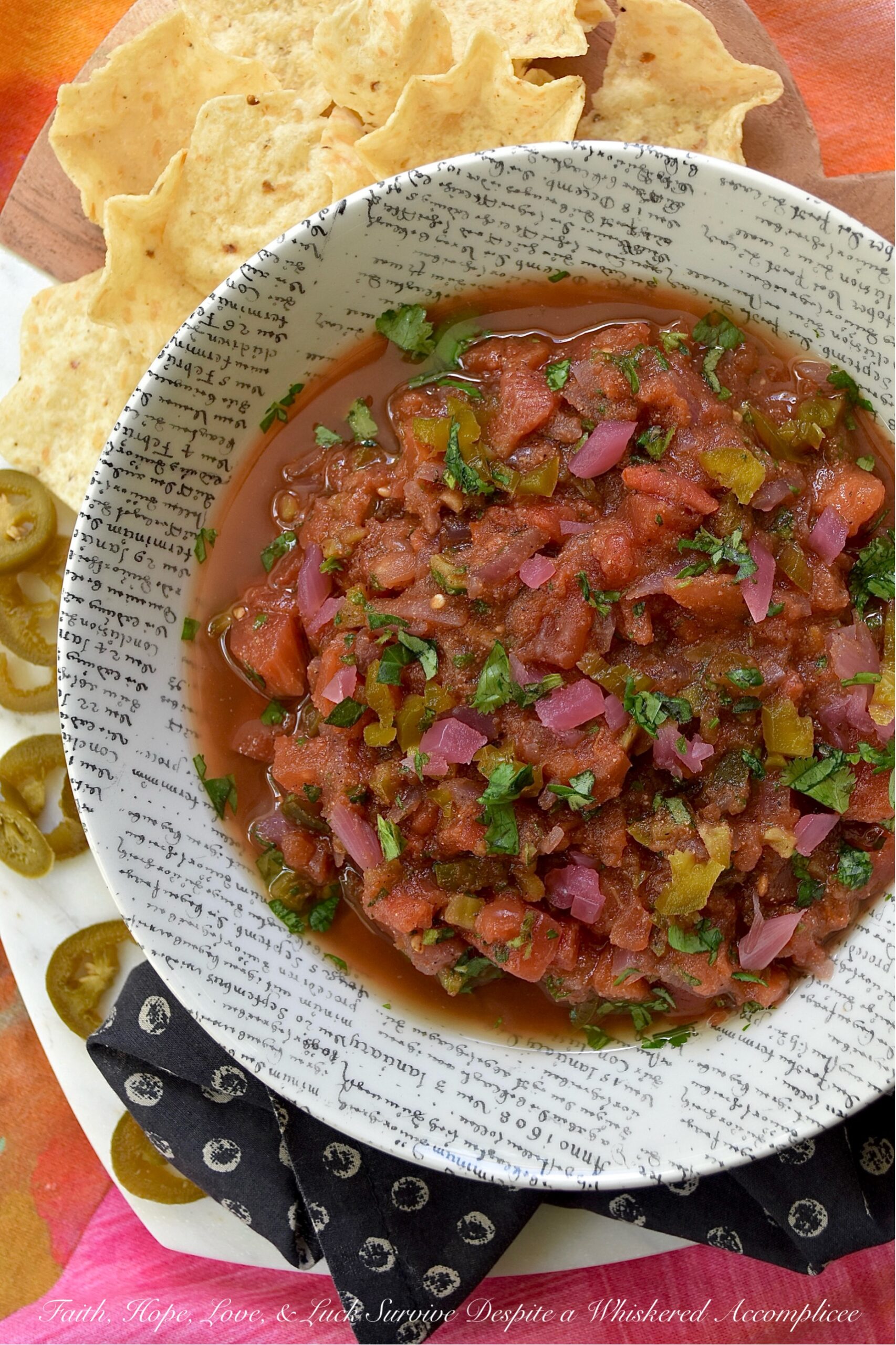 Sweet & Spicy Jalapeńo Canned Tomato Salsa