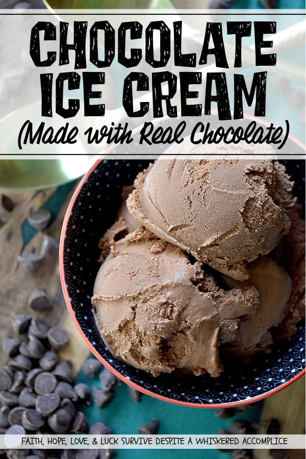 Chocolate Ice Cream (Made with Real Chocolate) - Whether you enjoy it straight from the bowl or paired with warm brownies, cake, or cookies, this chocolate ice cream made with real chocolate is a dream come true for any chocolate lover. Made from scratch with simple ingredients like heavy whipping cream, whole milk, granulated sugar, unsweetened cocoa powder, and semi-sweet chocolate chips, this frozen treat is simply irresistible. Each heavenly bite is packed with rich chocolatey goodness, guaranteed to satisfy even the most serious chocolate cravings.