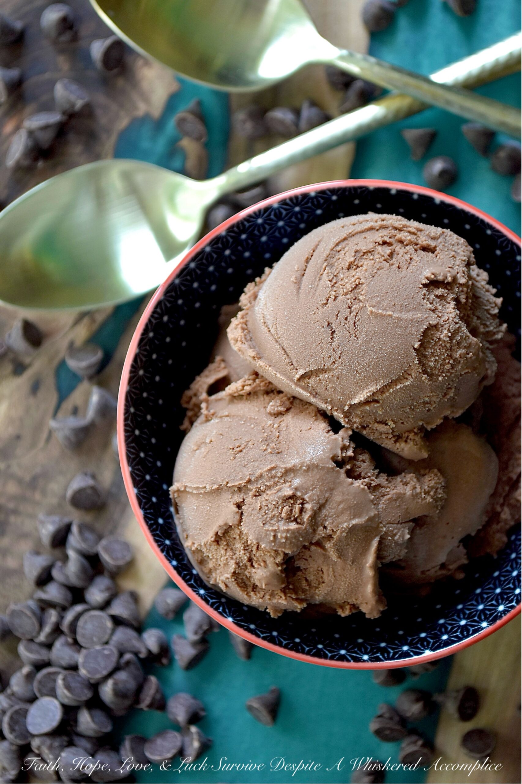 Chocolate Ice Cream (Made with Real Chocolate)