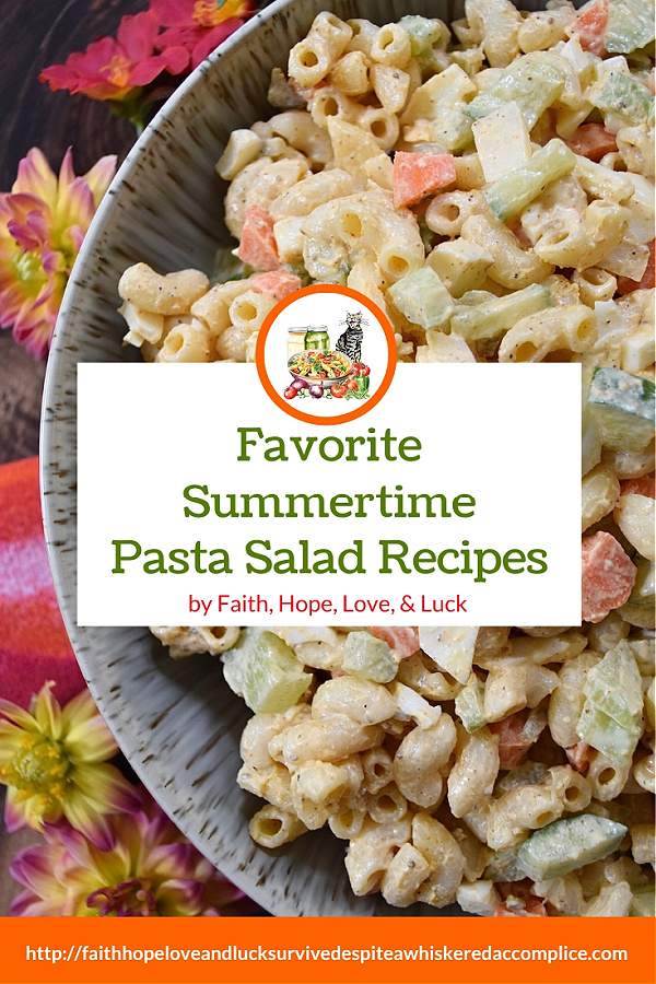 Favorite Summertime Pasta Salad Recipes - What would summertime be without an enormous bowl of creamy homemade pasta salad? They're easy to make, can be made for almost any sized crowd, taste so much better than store-bought, and can be made to fit almost any budget. Here, you'll find some of our favorite summer macaroni, tortellini, and couscous pasta salad recipes, just perfect for your next cookout, picnic, reunion, pool party, or barbeque get-together.