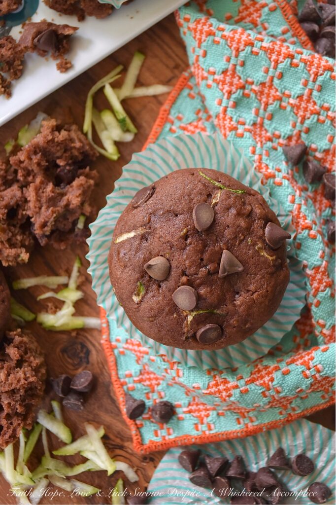 Chocolate Pudding Zucchini Bread Muffins - Wondering what to do with that seemingly endless supply of fresh summer zucchini? Rather than letting a single one go to waste, turn your surplus zucchini into something truly spectacular. These super-moist, chocolaty zucchini bread muffins are incredibly tender, packed with rich chocolate flavor, and surprisingly simple to whip up. The secret to their incredible moisture and taste lies in a box of chocolate instant pudding and pie filling, combined with fresh grated zucchini, eggs, oil, and a few everyday baking ingredients. Get ready to transform your summer harvest into sweet, decadent, chocolate chip-studded muffins that are so good, no one will even care that they're made with zucchini.