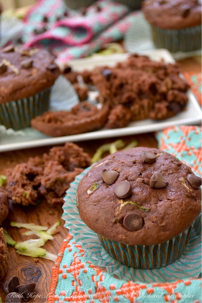 Chocolate Pudding Zucchini Bread Muffins - Wondering what to do with that seemingly endless supply of fresh summer zucchini? Rather than letting a single one go to waste, turn your surplus zucchini into something truly spectacular. These super-moist, chocolaty zucchini bread muffins are incredibly tender, packed with rich chocolate flavor, and surprisingly simple to whip up. The secret to their incredible moisture and taste lies in a box of chocolate instant pudding and pie filling, combined with fresh grated zucchini, eggs, oil, and a few everyday baking ingredients. Get ready to transform your summer harvest into sweet, decadent, chocolate chip-studded muffins that are so good, no one will even care that they're made with zucchini.
