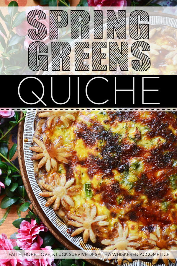 Spring Greens Quiche - Some dishes have a way of wrapping you in comfort, speaking straight to your heart, even if they never make the 'health food' hall of fame. Quiche is one of those irresistible classics, with its silky egg filling and golden, flaky crust. This Spring Greens Quiche is a celebration of the season, brimming with crisp asparagus, sweet leeks, and fragrant fennel, so every slice bursts with garden-fresh flavor. Nestle those vibrant Spring greens into a pie crust along with a rich egg custard and a generous layer of cheese, and suddenly eating your veggies feels like a treat.