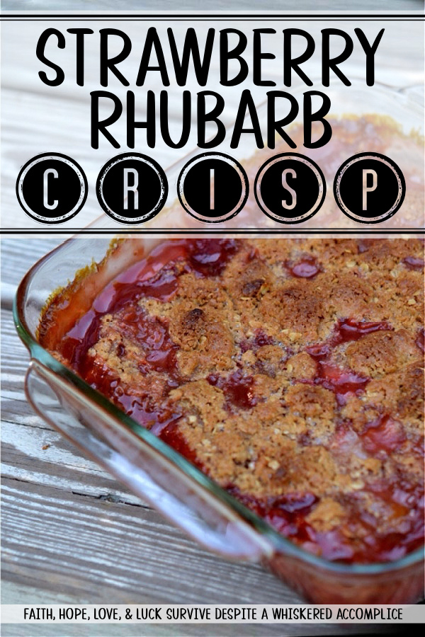 Strawberry Rhubarb Crisp - If you wait too long, you might just miss rhubarb season. Usually only found between mid-spring and mid-summer, rhubarb season is quite short, so make sure to take advantage of it while it's around and make this no-fuss dessert crisp, loaded with fresh, sweet strawberries and tangy rhubarb. This combination of juicy sliced strawberries, tart rhubarb, and crunchy oatmeal crisp topping is one you won't want to miss. So, if you see rhubarb at your local grocery store or farmer's market, don’t hesitate, snag a bundle or two before it vanishes for another year.