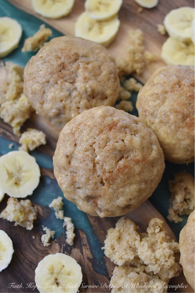 Simple Banana Muffins (2 Bananas = 6 Muffins) - Stop throwing away your overripe bananas; they're not a lost cause, they're a treasure trove of concentrated sweetness, just waiting to be transformed. This simple no-waste recipe transforms just two small to medium-sized bananas into a perfect batch of six fluffy banana-flavored muffins, ideal for a quick breakfast, a satisfying snack, or a delightful coffee break. Want to jazz them up? Easily fold chocolate chips, chopped nuts, or plump raisins either into the batter or sprinkle them on top for an extra burst of texture and flavor. Get ready to turn what looks like forgotten fruit into a warm, homemade treat that's impossible to resist.