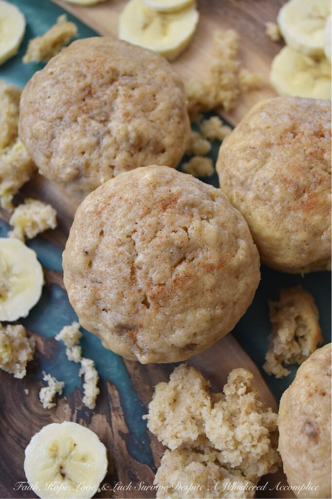 Simple Banana Muffins (2 Bananas = 6 Muffins) - Stop throwing away your overripe bananas; they're not a lost cause, they're a treasure trove of concentrated sweetness, just waiting to be transformed. This simple no-waste recipe transforms just two small to medium-sized bananas into a perfect batch of six fluffy banana-flavored muffins, ideal for a quick breakfast, a satisfying snack, or a delightful coffee break. Want to jazz them up? Easily fold chocolate chips, chopped nuts, or plump raisins either into the batter or sprinkle them on top for an extra burst of texture and flavor. Get ready to turn what looks like forgotten fruit into a warm, homemade treat that's impossible to resist.