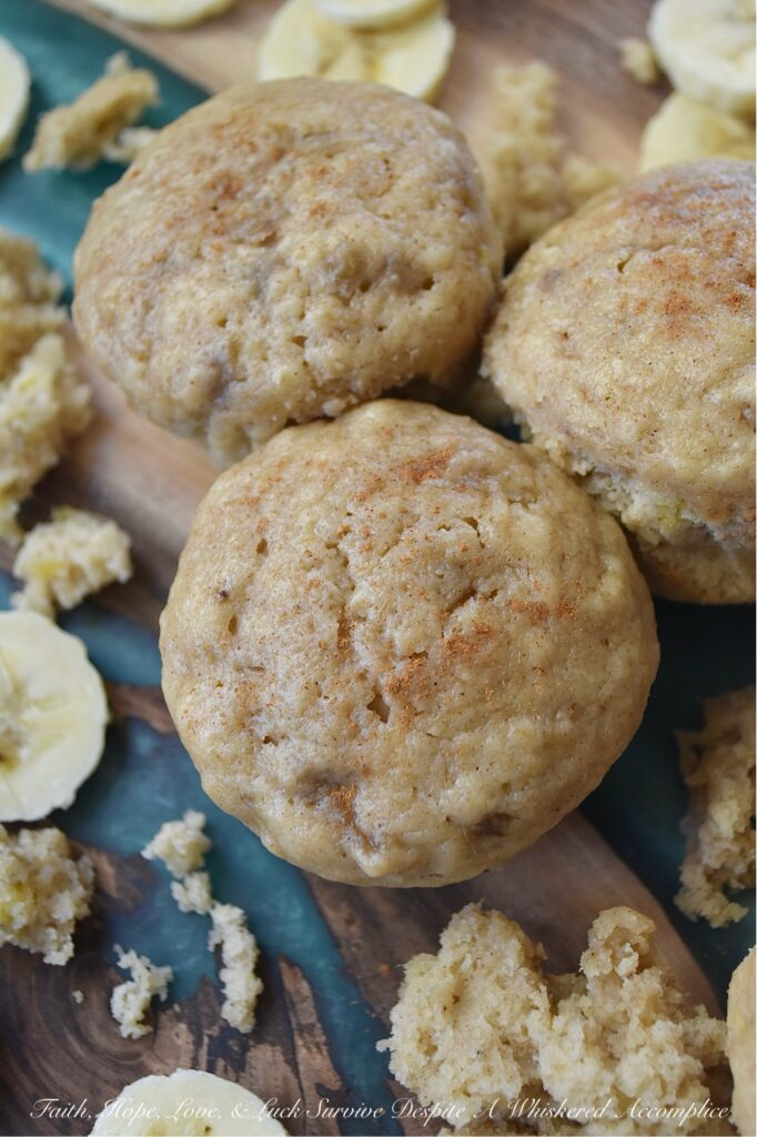 Simple Banana Muffins (2 Bananas = 6 Muffins) - Stop throwing away your overripe bananas; they're not a lost cause, they're a treasure trove of concentrated sweetness, just waiting to be transformed. This simple no-waste recipe transforms just two small to medium-sized bananas into a perfect batch of six fluffy banana-flavored muffins, ideal for a quick breakfast, a satisfying snack, or a delightful coffee break. Want to jazz them up? Easily fold chocolate chips, chopped nuts, or plump raisins either into the batter or sprinkle them on top for an extra burst of texture and flavor. Get ready to turn what looks like forgotten fruit into a warm, homemade treat that's impossible to resist.