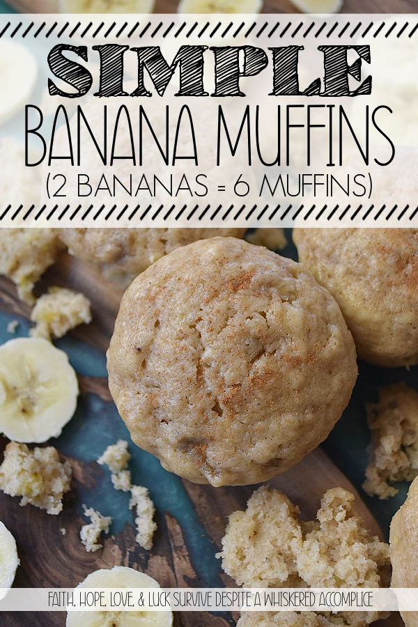Simple Banana Muffins (2 Bananas = 6 Muffins) - Stop throwing away your overripe bananas; they're not a lost cause, they're a treasure trove of concentrated sweetness, just waiting to be transformed. This simple no-waste recipe transforms just two small to medium-sized bananas into a perfect batch of six fluffy banana-flavored muffins, ideal for a quick breakfast, a satisfying snack, or a delightful coffee break. Want to jazz them up? Easily fold chocolate chips, chopped nuts, or plump raisins either into the batter or sprinkle them on top for an extra burst of texture and flavor. Get ready to turn what looks like forgotten fruit into a warm, homemade treat that's impossible to resist.