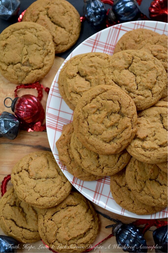 Soft & Chewy Molasses Spice Cookies - If you could only bake one cookie this holiday season, this should be it. Seriously. Forget the fussy, decorated sugar cookies and the crumbly shortbread for a moment. These Soft & Chewy Molasses Spice Cookies are a stand-alone star, boasting a deeply comforting flavor profile of ginger, cinnamon, cloves, nutmeg, and rich molasses. More importantly, this has the potential of being the most adaptable recipe in your cookie arsenal. Think of it as the little black dress of your recipe box. Perfect on its own, but ready to be accessorized with anything from white chocolate, dried fruit, or candied ginger to festive holiday-colored chocolate candies or a sweet powdered sugar icing drizzle. This perfect molasses spice cookie recipe is the ultimate blank canvas, ready to be transformed into whatever your lil' holiday heart desires.