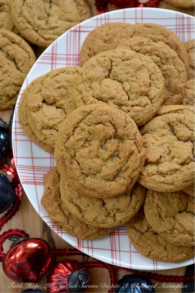 Soft & Chewy Molasses Spice Cookies - If you could only bake one cookie this holiday season, this should be it. Seriously. Forget the fussy, decorated sugar cookies and the crumbly shortbread for a moment. These Soft & Chewy Molasses Spice Cookies are a stand-alone star, boasting a deeply comforting flavor profile of ginger, cinnamon, cloves, nutmeg, and rich molasses. More importantly, this has the potential of being the most adaptable recipe in your cookie arsenal. Think of it as the little black dress of your recipe box. Perfect on its own, but ready to be accessorized with anything from white chocolate, dried fruit, or candied ginger to festive holiday-colored chocolate candies or a sweet powdered sugar icing drizzle. This perfect molasses spice cookie recipe is the ultimate blank canvas, ready to be transformed into whatever your lil' holiday heart desires.