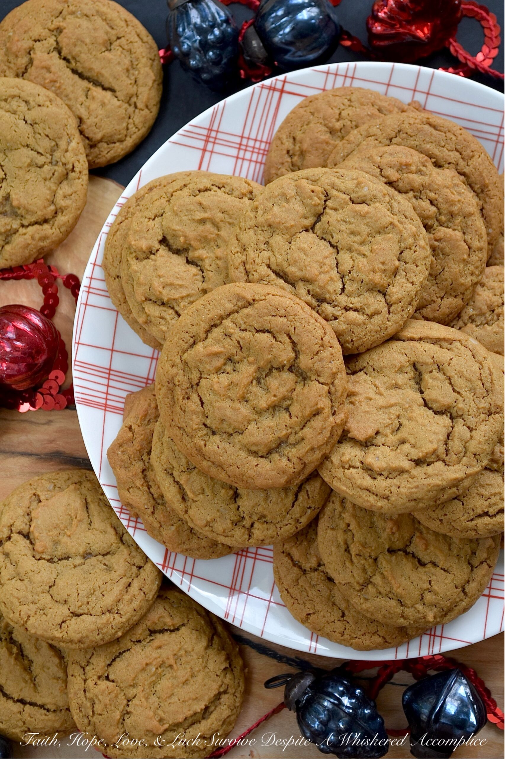 Soft & Chewy Molasses Spice Cookies