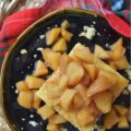 Butter Cake with Chunky Cinnamon Apples - This Butter Cake with Chunky Cinnamon Apples is effortlessly impressive, makes your kitchen smell like an autumn dream, and is proof that you don’t need to spend hours baking to create something truly fabulous. Imagine a tender, buttery sheet cake, made with a jazzed-up butter recipe cake mix, baked to absolute golden perfection. Served with a glorious layer of chunky, stovetop cinnamon apples, this simple cake is moist, flavorful, and everything you want on a crisp fall day. And since apples are always around, this is the kind of sweet treat you'll find yourself baking again and again, no matter the season.