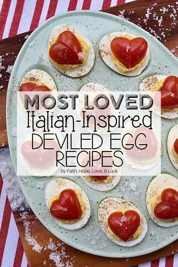 Most Loved Italian-Inspired Deviled Egg Recipes - Let's be honest, a party, cookout, or family gathering without deviled eggs feels incomplete. But a party with the same ol' boring traditional deviled eggs? Well, that's just a missed opportunity. It's time to elevate your appetizer game and give this beloved classic the bold, sophisticated twist it deserves. And we’ve got you completely covered with our unique collection of Most Loved Italian-Inspired Deviled Egg Recipes. Whether your heart sings for a sprinkle of Italian seasoning, the crisp saltiness of pancetta, the sweet tang of balsamic, or the intense flavor of sun-dried tomatoes, we have a version that will make you the undisputed hero of any gathering. Whether you crave something tangy with capers and fresh basil or something rich with tomato or olives, we have a recipe you'll fall head over heels in love with.