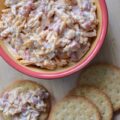 6-Ingredient Pimento Cheese Spread - It only takes 6 ingredients to make an amazingly delicious homemade pimento cheese spread, perfect for a last-minute party or snack appetizer. Add a little bit of black pepper, dill pickle, and Worcestershire sauce to some grated cheddar cheese, mayonnaise, and diced pimentos for a cheesy snack you simply won't be able to stop eating.