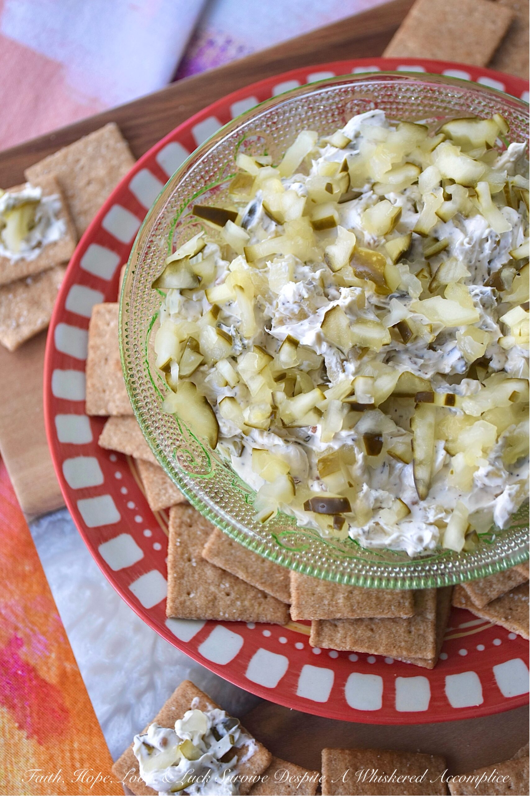 Dill Pickle & Mustard Seed Cream Cheese Spread