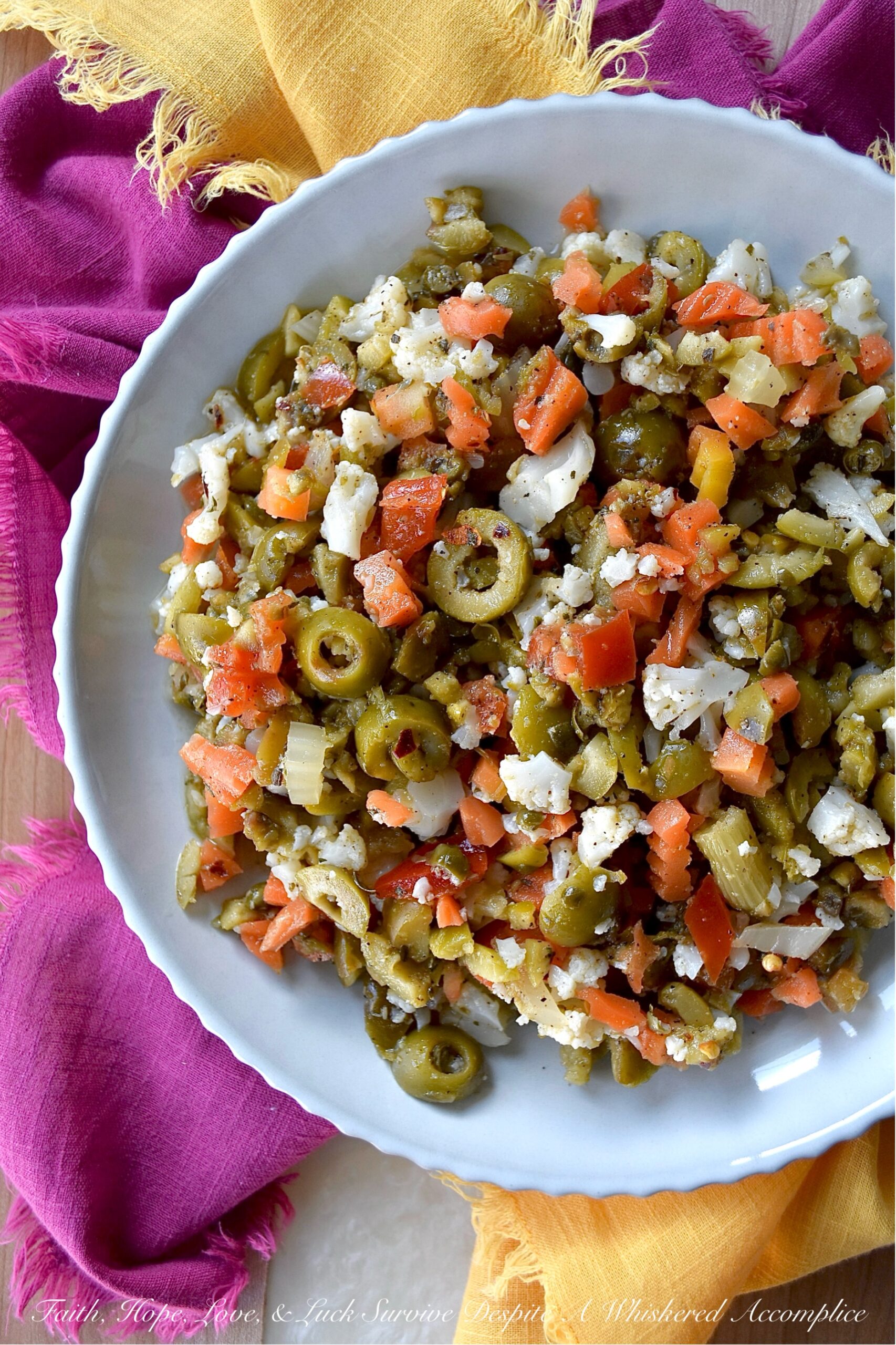 Mild Green Olive Salad Muffuletta Spread