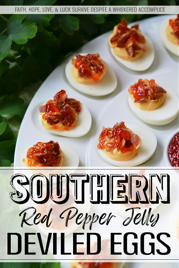 Southern Red Pepper Jelly Deviled Eggs - If you're looking for a holiday appetizer that your guests will swoon over, this is it. The combination of red pepper jelly, cream cheese, and bacon in these deviled eggs will certainly leave a winning impression. And honestly, we wouldn’t blame you one bit if you decided not to wait for a special holiday to whip up a batch.