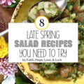 8 Late Spring Salad Recipes You Need To Try - Winter is over, the trees have popped, and the flowers are putting on a gorgeous show of color, but summer is still playing hard to get. Still, you find yourself in the mood to fire up the grill, set outside on the deck or patio, and make the most of the warmer days. These spring salads will help you do that, using vegetables that are easy to find in late spring.