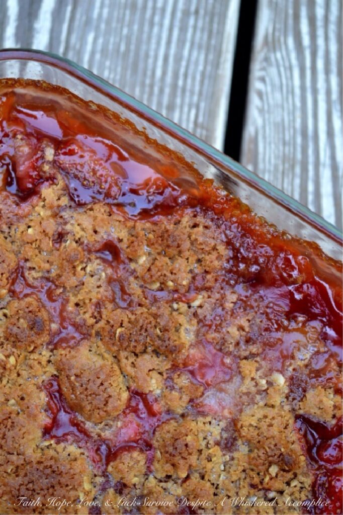 Strawberry Rhubarb Crisp - If you wait too long, you might just miss rhubarb season. Usually only found between mid-spring and mid-summer, rhubarb season is quite short, so make sure to take advantage of it while it's around and make this no-fuss dessert crisp, loaded with fresh, sweet strawberries and tangy rhubarb. This combination of juicy sliced strawberries, tart rhubarb, and crunchy oatmeal crisp topping is one you won't want to miss. So, if you see rhubarb at your local grocery store or farmer's market, don’t hesitate, snag a bundle or two before it vanishes for another year.