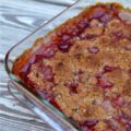 Strawberry Rhubarb Crisp - If you wait too long, you might just miss rhubarb season. Usually only found between mid-spring and mid-summer, rhubarb season is quite short, so make sure to take advantage of it while it's around and make this no-fuss dessert crisp, loaded with fresh, sweet strawberries and tangy rhubarb. This combination of juicy sliced strawberries, tart rhubarb, and crunchy oatmeal crisp topping is one you won't want to miss. So, if you see rhubarb at your local grocery store or farmer's market, don’t hesitate, snag a bundle or two before it vanishes for another year.