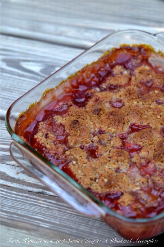 Strawberry Rhubarb Crisp - If you wait too long, you might just miss rhubarb season. Usually only found between mid-spring and mid-summer, rhubarb season is quite short, so make sure to take advantage of it while it's around and make this no-fuss dessert crisp, loaded with fresh, sweet strawberries and tangy rhubarb. This combination of juicy sliced strawberries, tart rhubarb, and crunchy oatmeal crisp topping is one you won't want to miss. So, if you see rhubarb at your local grocery store or farmer's market, don’t hesitate, snag a bundle or two before it vanishes for another year.