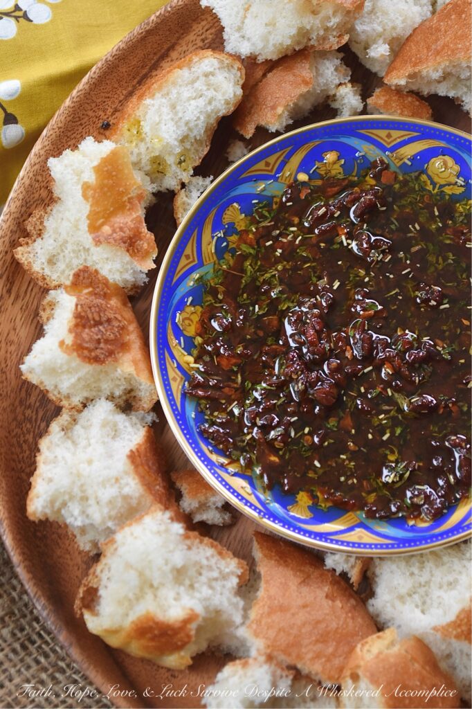 Sun Dried Tomato Italian Dipping Oil for Bread - Forget running to the store for fresh basil or prepping complicated sauces. Whether you’re hosting a last-minute dinner party or simply searching for an easy add-on to a weeknight meal, this sun-dried tomato Italian dipping oil for bread is your new secret weapon. This recipe relies entirely on the flavor-packed punch of dried herbs and spices, along with finely chopped tangy sun-dried tomatoes. This dipping oil is elegant enough for guests, yet effortless enough for a Tuesday night. So grab a bottle of your favorite high-quality olive oil, a crusty loaf of bread, and get ready for this addictive dipping oil to become your newest weekly obsession.