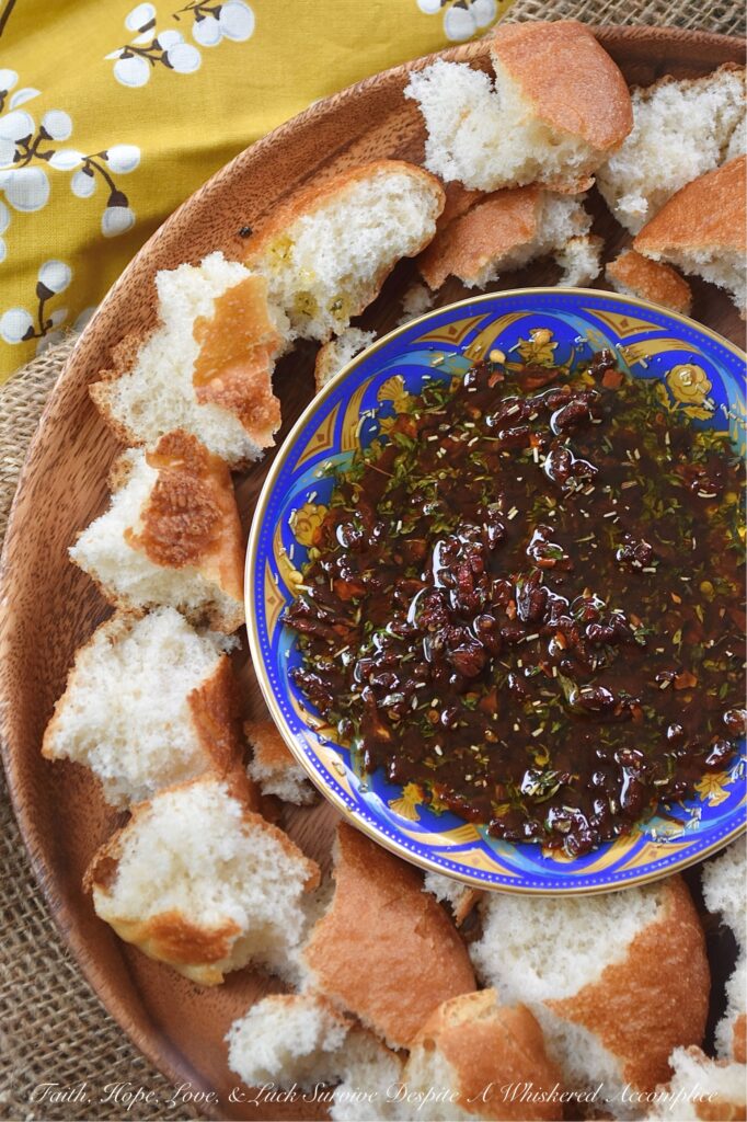 Sun Dried Tomato Italian Dipping Oil for Bread - Forget running to the store for fresh basil or prepping complicated sauces. Whether you’re hosting a last-minute dinner party or simply searching for an easy add-on to a weeknight meal, this sun-dried tomato Italian dipping oil for bread is your new secret weapon. This recipe relies entirely on the flavor-packed punch of dried herbs and spices, along with finely chopped tangy sun-dried tomatoes. This dipping oil is elegant enough for guests, yet effortless enough for a Tuesday night. So grab a bottle of your favorite high-quality olive oil, a crusty loaf of bread, and get ready for this addictive dipping oil to become your newest weekly obsession.
