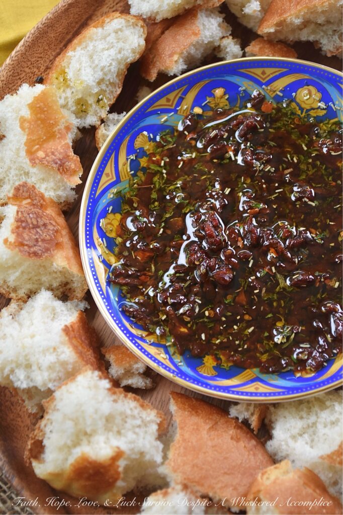 Sun Dried Tomato Italian Dipping Oil for Bread - Forget running to the store for fresh basil or prepping complicated sauces. Whether you’re hosting a last-minute dinner party or simply searching for an easy add-on to a weeknight meal, this sun-dried tomato Italian dipping oil for bread is your new secret weapon. This recipe relies entirely on the flavor-packed punch of dried herbs and spices, along with finely chopped tangy sun-dried tomatoes. This dipping oil is elegant enough for guests, yet effortless enough for a Tuesday night. So grab a bottle of your favorite high-quality olive oil, a crusty loaf of bread, and get ready for this addictive dipping oil to become your newest weekly obsession.