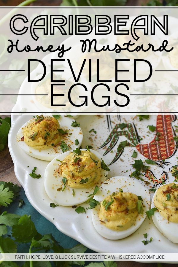 Caribbean Honey Mustard Deviled Eggs - These Caribbean-inspired deviled eggs have serious personality. They’re pretty much a tropical vacation on a platter. With an easy-to-make homemade jerk seasoning paired with a creamy, tangy honey-mustard twist, these Caribbean Honey Mustard Deviled Eggs deliver a perfect sweet-meets-spicy punch. Easy to whip up and impossible to put down, this appetizer is about to become the most talked-about dish at your next gathering.