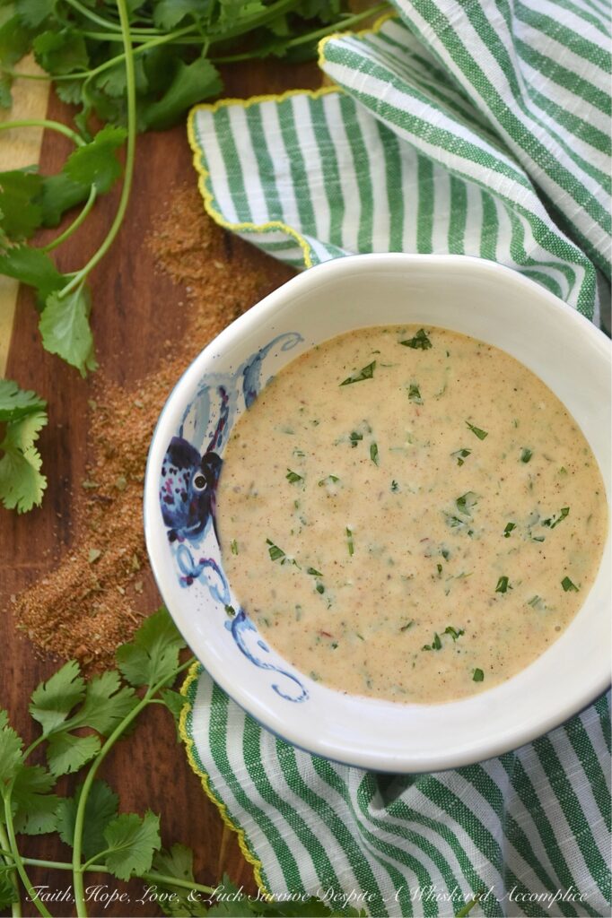 Jerk Seasoned Caribbean Honey Mustard Sauce - Creamy, tangy, sweet, and with just the right amount of heat, this five-ingredient wonder is basically a tropical island paradise in a bowl. If you’re someone who can’t resist honey mustard, fresh cilantro, and a little Caribbean flair, get ready to fall head over heels, because this jerk-seasoned honey mustard is going to instantly become your new go-to sauce for drizzling over chicken, pork, seafood, vegetables, and salads.