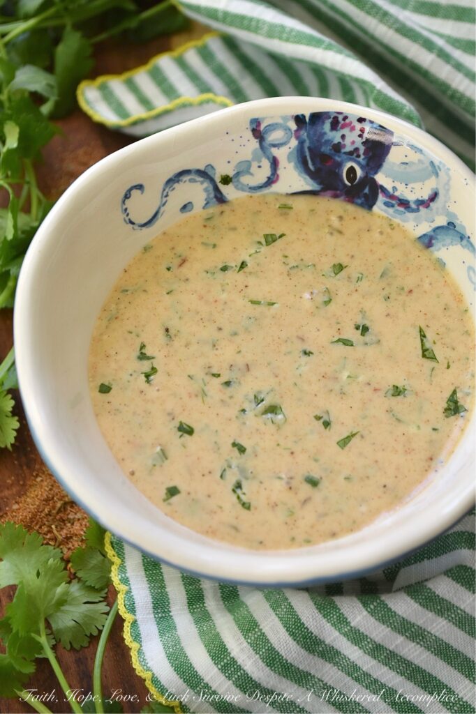 Jerk Seasoned Caribbean Honey Mustard Sauce - Creamy, tangy, sweet, and with just the right amount of heat, this five-ingredient wonder is basically a tropical island paradise in a bowl. If you’re someone who can’t resist honey mustard, fresh cilantro, and a little Caribbean flair, get ready to fall head over heels, because this jerk-seasoned honey mustard is going to instantly become your new go-to sauce for drizzling over chicken, pork, seafood, vegetables, and salads.