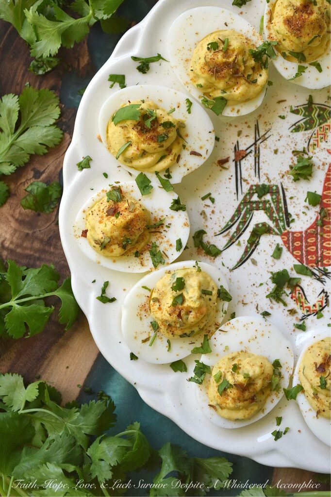 Caribbean Honey Mustard Deviled Eggs - These Caribbean-inspired deviled eggs have serious personality. They’re pretty much a tropical vacation on a platter. With an easy-to-make homemade jerk seasoning paired with a creamy, tangy honey-mustard twist, these Caribbean Honey Mustard Deviled Eggs deliver a perfect sweet-meets-spicy punch. Easy to whip up and impossible to put down, this appetizer is about to become the most talked-about dish at your next gathering.