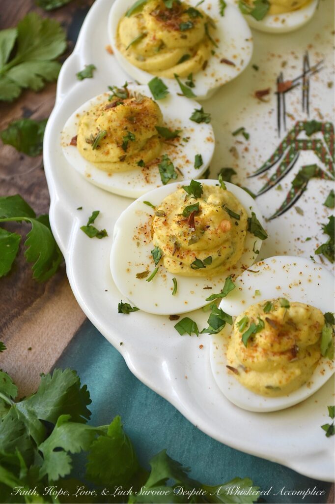 Caribbean Honey Mustard Deviled Eggs - These Caribbean-inspired deviled eggs have serious personality. They’re pretty much a tropical vacation on a platter. With an easy-to-make homemade jerk seasoning paired with a creamy, tangy honey-mustard twist, these Caribbean Honey Mustard Deviled Eggs deliver a perfect sweet-meets-spicy punch. Easy to whip up and impossible to put down, this appetizer is about to become the most talked-about dish at your next gathering.