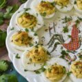 Caribbean Honey Mustard Deviled Eggs - These Caribbean-inspired deviled eggs have serious personality. They’re pretty much a tropical vacation on a platter. With an easy-to-make homemade jerk seasoning paired with a creamy, tangy honey-mustard twist, these Caribbean Honey Mustard Deviled Eggs deliver a perfect sweet-meets-spicy punch. Easy to whip up and impossible to put down, this appetizer is about to become the most talked-about dish at your next gathering.