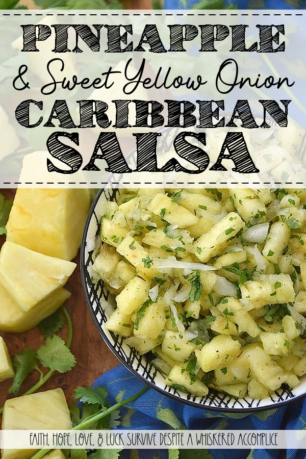 Pineapple & Sweet Yellow Onion Caribbean Salsa - This Caribbean-inspired salsa is tangy and vibrant, hitting that just-right sweet-and-spicy note that makes every bite feel like a vacation. By pairing fresh pineapple and diced sweet yellow onion with just a touch of spicy jerk seasoning, this flavor-packed salsa is almost as addictive as it is easy to make. Whether you’re pairing it with grilled seafood, chicken, or pork on a warm evening or just diving in with a bowl of tortilla or corn chips, this island-inspired salsa is the tropical escape your dinner table has been waiting for.