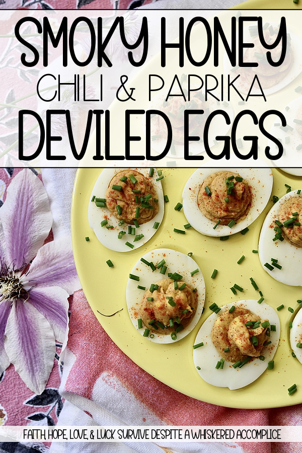 Smoky Honey Chili & Paprika Deviled Eggs - Looking for the perfect smoky appetizer or side dish to compliment your next summer cookout, picnic, or barbecue? Well, look no further. These flavorful, smoky, and slightly sweet deviled eggs have just the right touch of honey, chili, and paprika to make them an absolutely delicious addition to your next gathering.