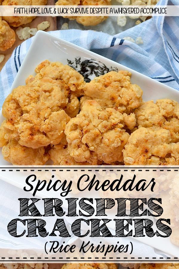 Spicy Cheddar Krispies Crackers (Rice Krispies) - If you want to transform your favorite canned or store-bought refrigerated soup from a convenient meal into an unforgettable experience, you need these spicy cheddar crackers made with Rice Krispies cereal. With a sharp kick of cayenne, a seriously cheesy punch, and a crispy texture that store-bought crackers just can’t touch, these crackers are dangerously addictive. One batch and you’ll never settle for plain saltine crackers again.