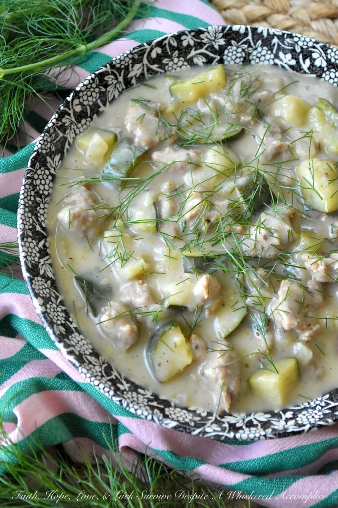 Italian Sausage Zucchini, Onion, & Fennel Chowder - Forget everything you know about chowder. No potatoes? No corn? No seafood? That's right. Instead, we’re swapping in savory sweet Italian sausage and garden-fresh veggies like zucchini, onion, and fennel. This one-pot, lighter-than-usual chowder is thick, vibrant, and packed with an unexpected punch of flavor. It’s arguably the most flavorful chowder you’ll make all season.