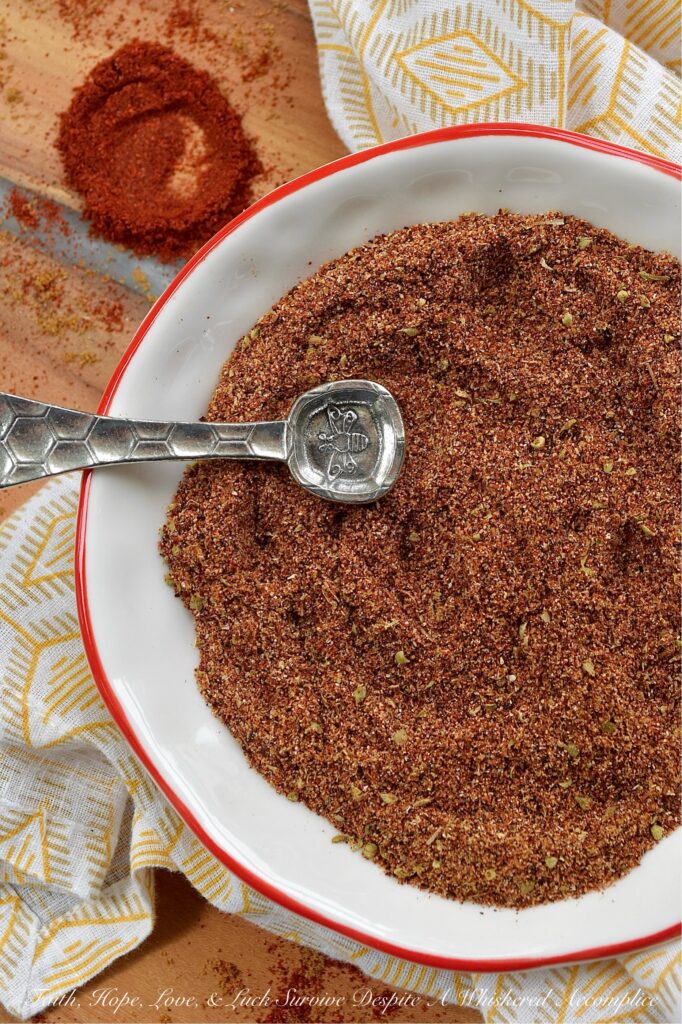 Smoky Southwestern Seasoning (No-Salt) - When it comes to store-bought seasoning mixes, it’s frustrating when the salt overpowers the actual herbs and spices. By skipping the salt, you can be as generous as you want with this homemade smoky southwestern seasoning mix. It’s smoky, versatile, and hits that perfect savory note without being spicy. Whether it’s swirled into sour cream, dusted over hard-boiled eggs, or rubbed onto grilled meats, this is the one seasoning you’ll find yourself reaching for time and time again.