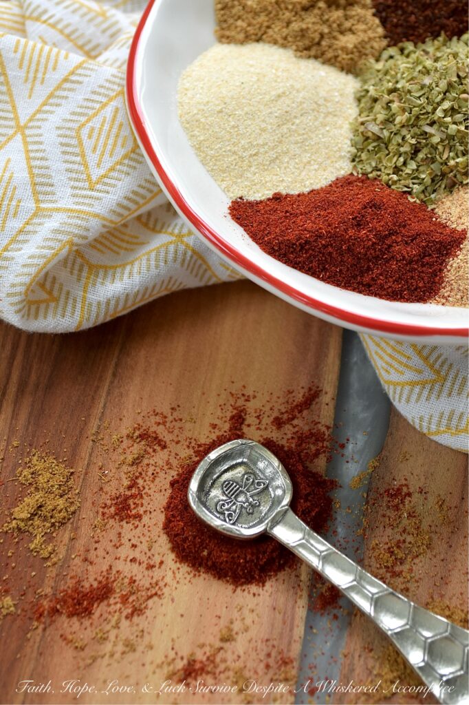 Smoky Southwestern Seasoning (No-Salt) - When it comes to store-bought seasoning mixes, it’s frustrating when the salt overpowers the actual herbs and spices. By skipping the salt, you can be as generous as you want with this homemade smoky southwestern seasoning mix. It’s smoky, versatile, and hits that perfect savory note without being spicy. Whether it’s swirled into sour cream, dusted over hard-boiled eggs, or rubbed onto grilled meats, this is the one seasoning you’ll find yourself reaching for time and time again.
