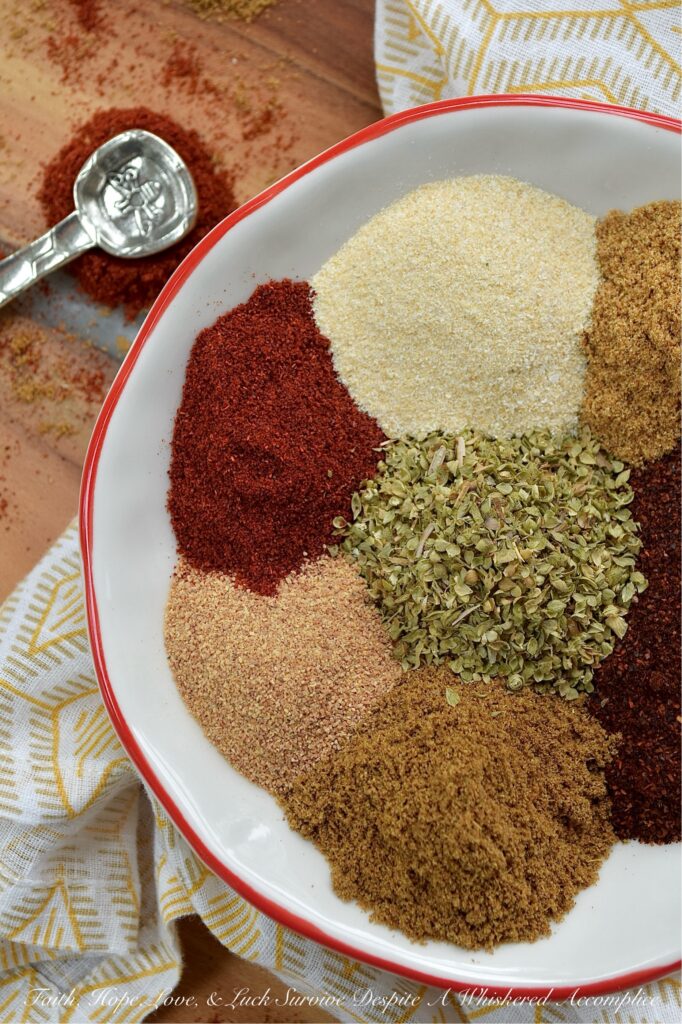 Smoky Southwestern Seasoning (No-Salt) - When it comes to store-bought seasoning mixes, it’s frustrating when the salt overpowers the actual herbs and spices. By skipping the salt, you can be as generous as you want with this homemade smoky southwestern seasoning mix. It’s smoky, versatile, and hits that perfect savory note without being spicy. Whether it’s swirled into sour cream, dusted over hard-boiled eggs, or rubbed onto grilled meats, this is the one seasoning you’ll find yourself reaching for time and time again.
