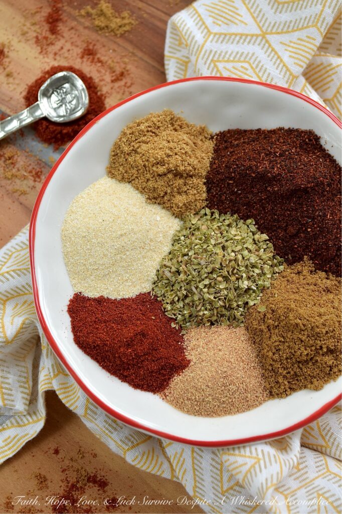 Smoky Southwestern Seasoning (No-Salt) - When it comes to store-bought seasoning mixes, it’s frustrating when the salt overpowers the actual herbs and spices. By skipping the salt, you can be as generous as you want with this homemade smoky southwestern seasoning mix. It’s smoky, versatile, and hits that perfect savory note without being spicy. Whether it’s swirled into sour cream, dusted over hard-boiled eggs, or rubbed onto grilled meats, this is the one seasoning you’ll find yourself reaching for time and time again.