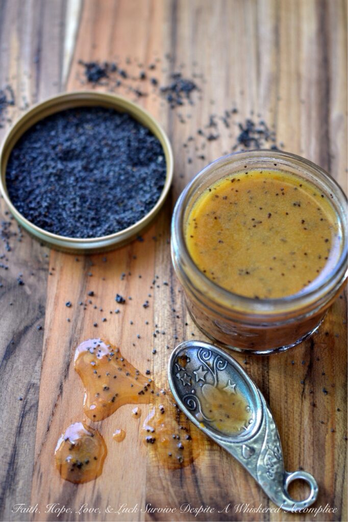 Rotisserie Chicken Day 1 - Blood Orange Poppy Seed Vinaigrette - This is the kind of dressing that turns a standard bowl of greens into a show-stopping meal, especially when paired with rotisserie chicken for an effortless, healthy lunch or dinner. When blood oranges are in season, their brilliant color and berry-like sweetness make a simple poppy seed vinaigrette really come to life. This salad dressing is tangy, sweet, and easy to whip up. And, if blood oranges aren't in season, a regular navel orange is a perfectly delicious year-round substitute.