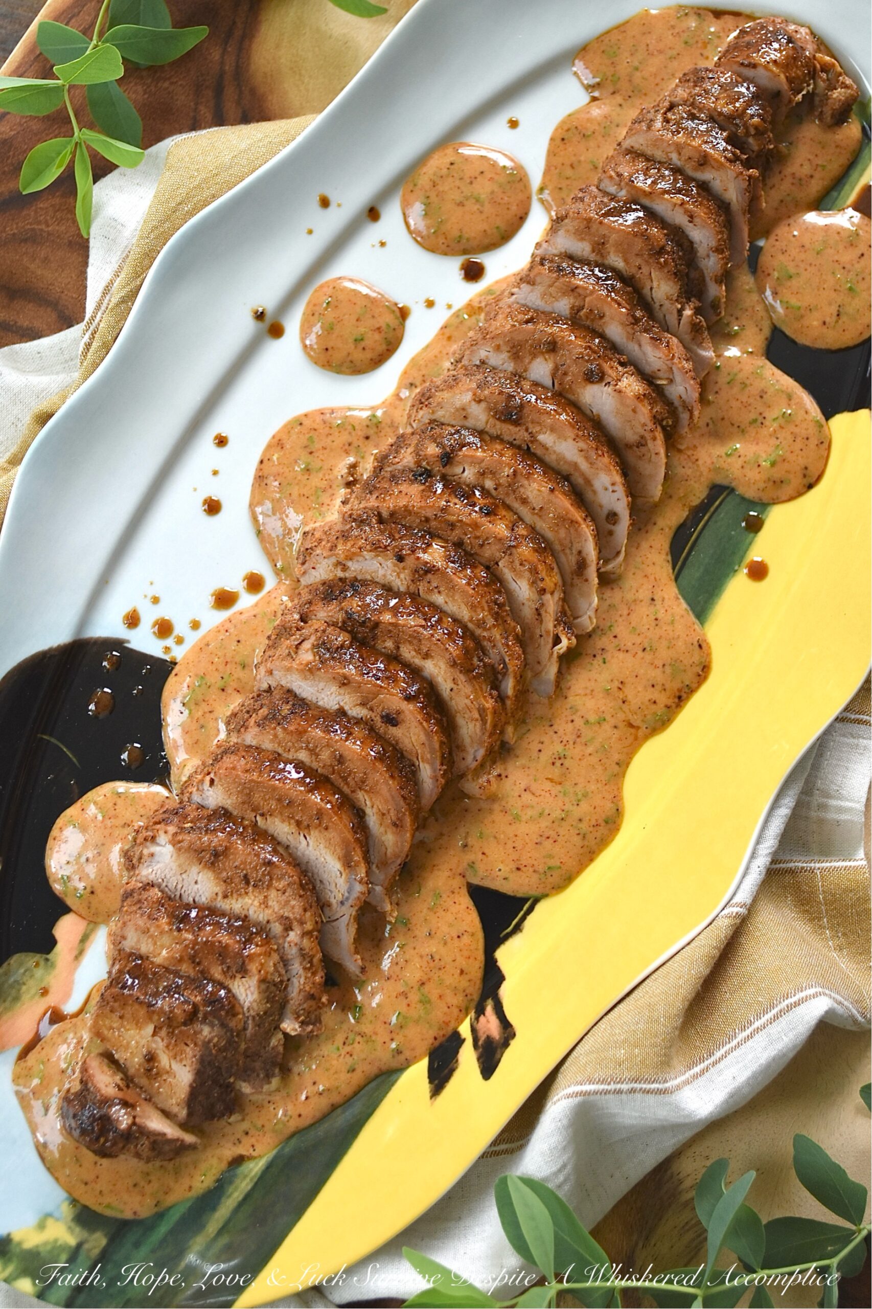 Southwestern Honey Mustard Pork Tenderloin