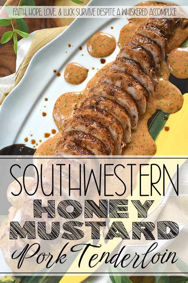 Southwestern Honey Mustard Pork Tenderloin - The secret to this tender, melt-in-your-mouth pork tenderloin is a simple homemade smoky southwestern seasoning mix. First, it creates an incredible, savory crust as the meat roasts to tender perfection in the oven. Then, it's used to whip up an addictive sweet-and-savory honey mustard sauce. Best of all? This pork is as versatile as it is delicious. Serve it sliced over a bed of fluffy rice, creamy mashed potatoes, or pasta for a cozy sit-down dinner, or use it to make the ultimate lunchtime sandwich or wrap. And as a bonus, you'll have enough smoky southwestern seasoning and honey mustard sauce for at least two pork tenderloins, because trust us, your family is definitely going to want to have leftovers.
