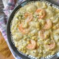 Shrimp & Gnocchi Chesapeake Corn Chowder - This fresh corn and seafood chowder packs a serious punch, thanks to its custom-blended, low-sodium Chesapeake Seasoning. Unlike traditional Old Bay Seasoning, this homemade version has a subtle hint of sweetness and a fiery kick of spice, paired with the distinct, earthy depth of ground bay. Loaded with tender shrimp, pillowy potato gnocchi, and the snap of fresh summer corn, this hearty chowder is the ultimate all-in-one bowl.