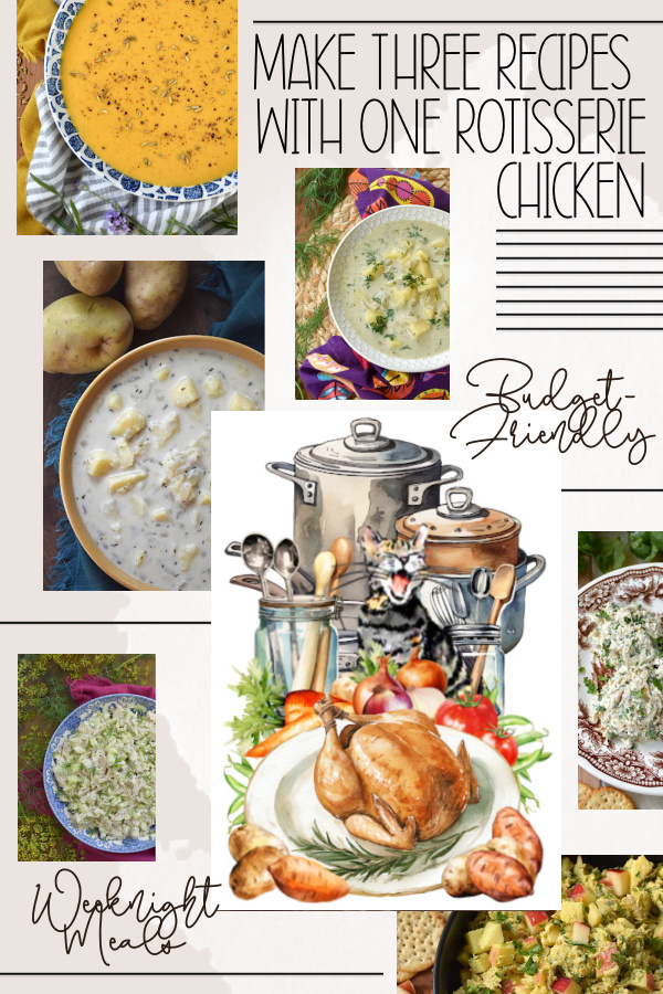 Make Three Recipes with One Rotisserie Chicken - In a world where grocery bills keep climbing, stretching ingredients can be a real game-changer. In this "Make Three Recipes with One Rotisserie Chicken" series, we’ll show you how to squeeze every last drop of value from a single rotisserie chicken. With each store-bought rotisserie chicken, we’ll show you how to use the juicy dark meat, tender white meat, and homemade broth from the all-too-often discarded chicken bones and skin to make three completely distinct, flavor-packed recipes. This recipe series proves you don't need a massive grocery bill to feed your family high-quality, delicious meals.