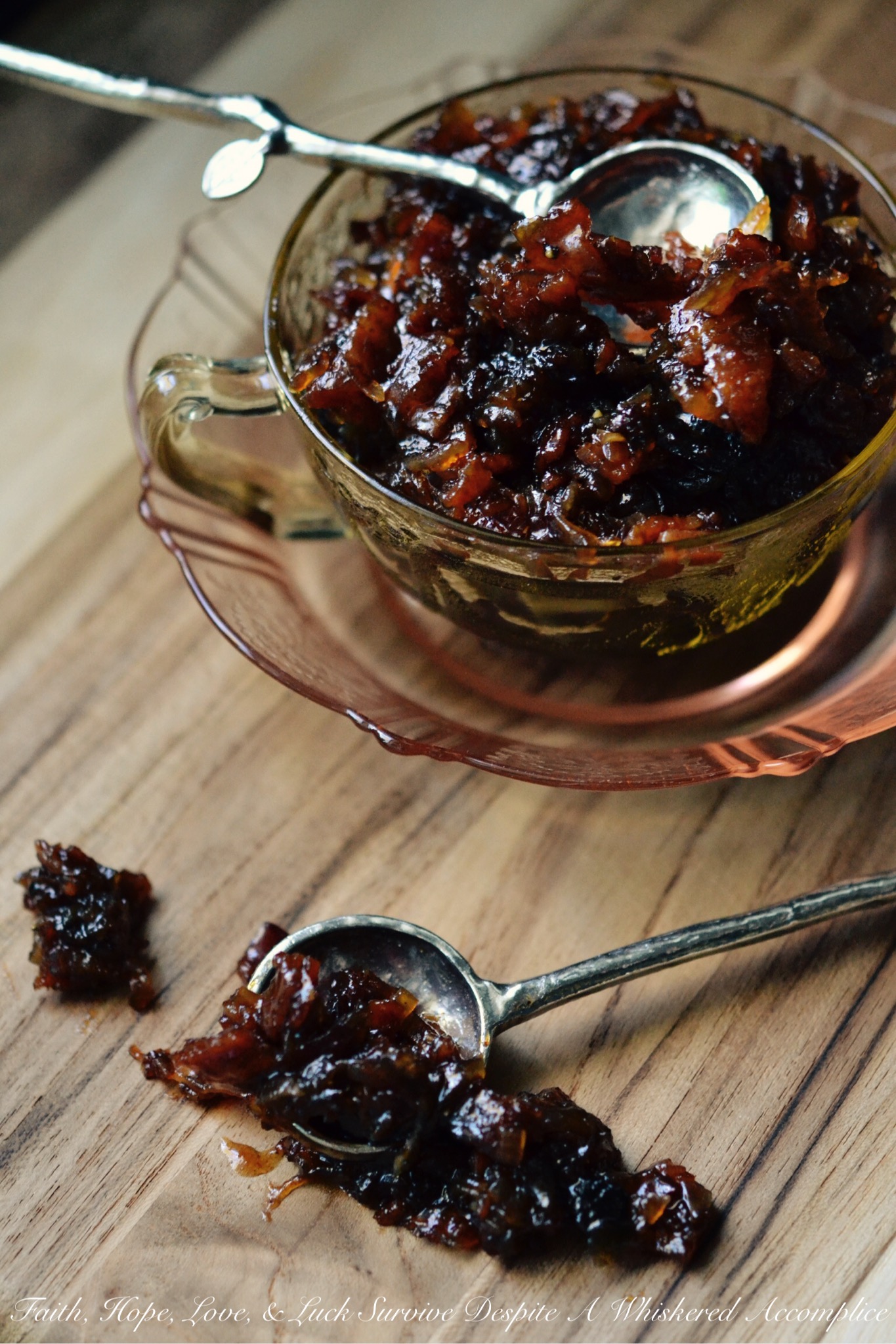 Gentleman's Whiskey Bacon Jam - You can slather this smoky bacon jam, made with whiskey, maple syrup, and brown sugar, on pretty much anything. Sadly, it lasts only a week in the fridge, so I suggest freezing small amounts of it to thaw out for a quick snack spread onto crackers or freshly-baked bread.